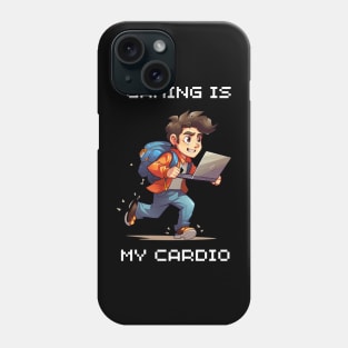 Gaming is my cardio DARK Phone Case