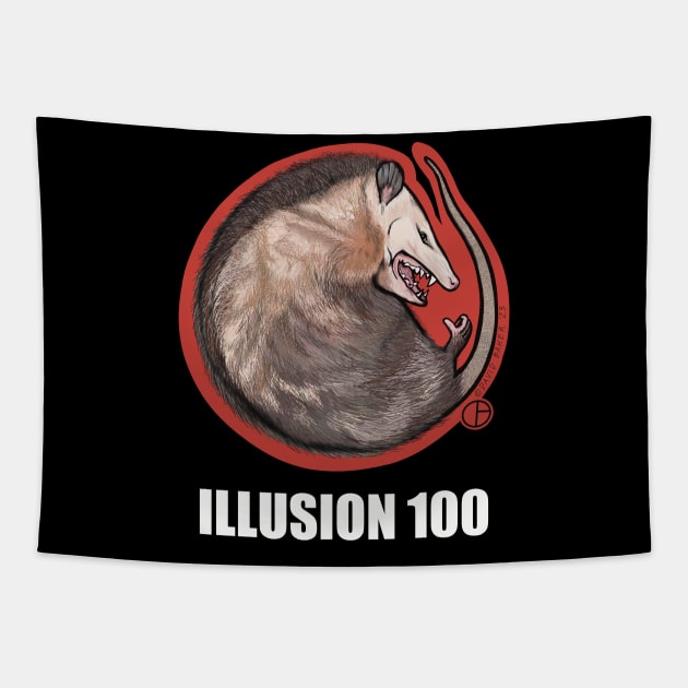 Illusion 100 Tapestry by Art from the Blue Room