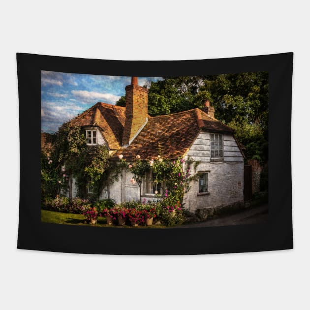 A Chiltern Cottage in Turville, Buckinghamshire Tapestry by IanWL