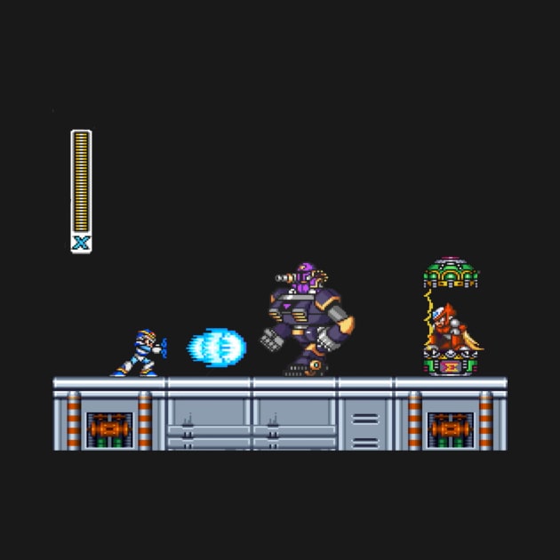 Megaman X Vile fight by ArgentodelaCotera