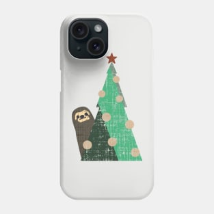 Minimal Christmas Slot Phone Case