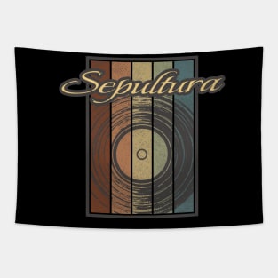 Sepultura Vintage Silhouette Tapestry