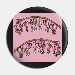 Bleeding Heart Pin