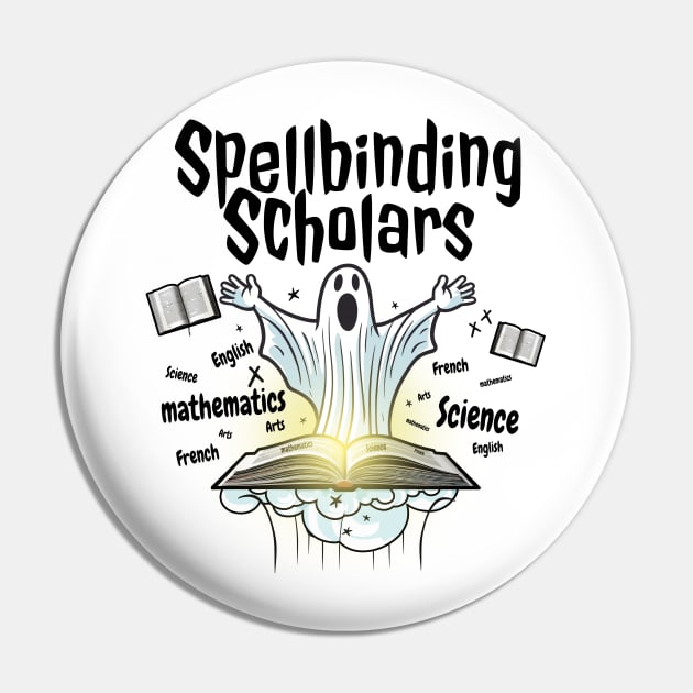 Spellbinding Scholars Pin by ToonSpace