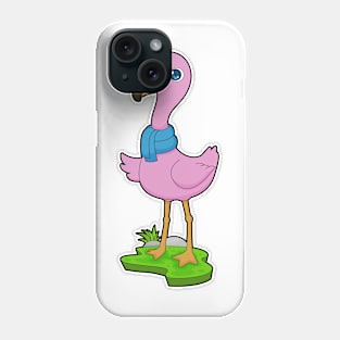 Flamingo Scarf Phone Case