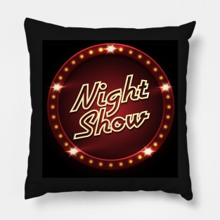Night Show Template Pillow