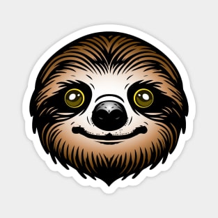 Sloth, kawaii animals Magnet