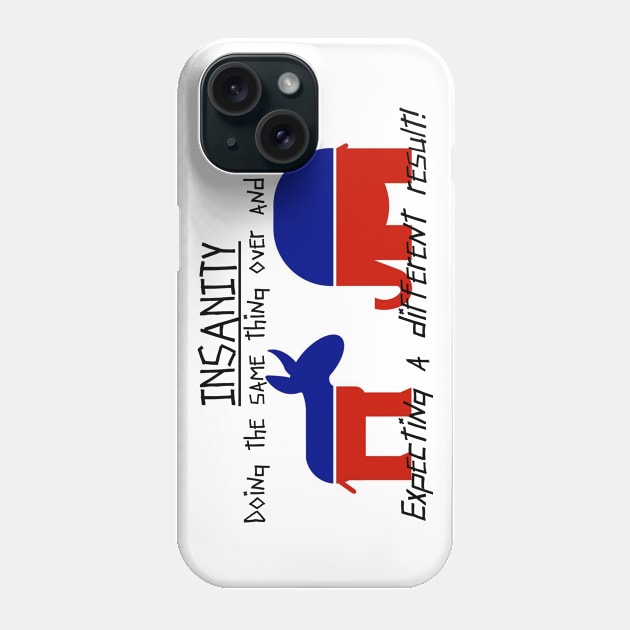 Insanity Phone Case by ProfessorJayTee