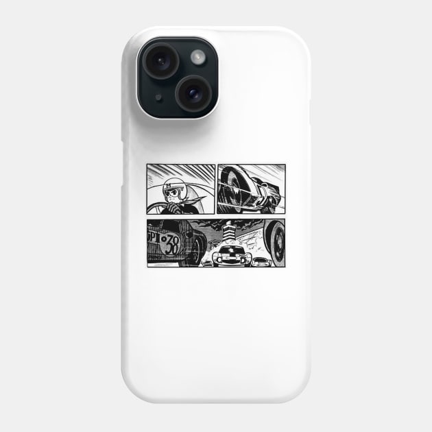 speed racer mach 5 Phone Case by Haunted House Tattoo