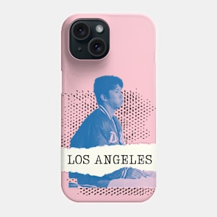 Los Angeles Hideo Nomo Blows Minimalist Phone Case