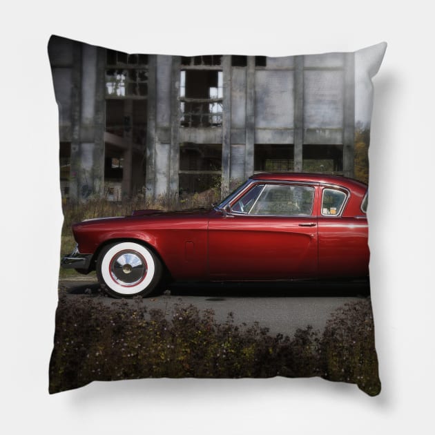 1955 Studebaker Pillow by hottehue