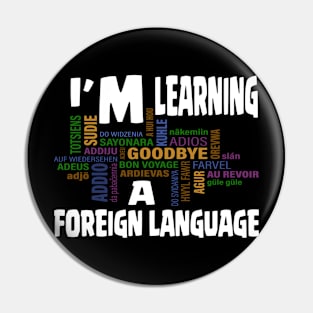 LEARNING FOREIGN LANGUAGE Pin