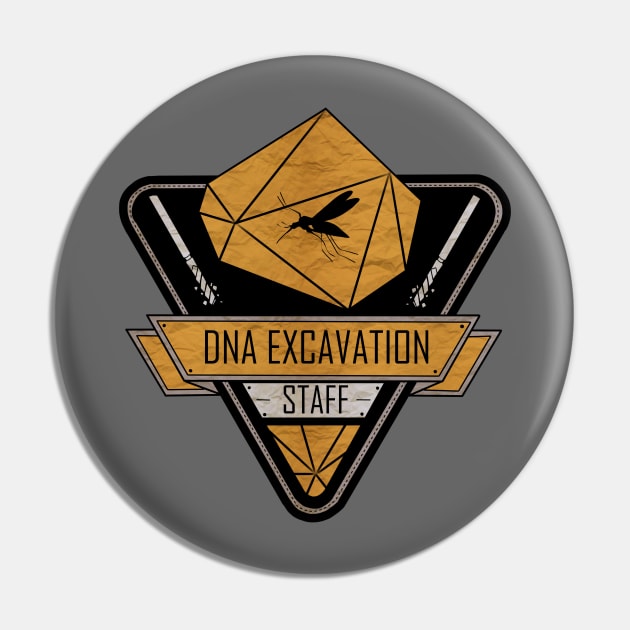 D.N.A. staff Pin by KanaHyde