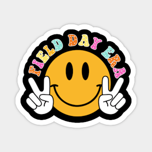 Last day of School, Field Day Let The Games Begin, In My Field Day Era (2 Sided) Magnet