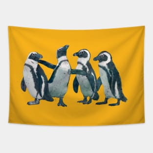 Party penguins Tapestry