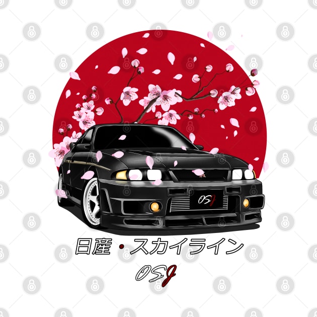 R33 Black SunRise Edition by OSJ Store