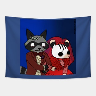 Beetlejuice Wedding Tapestry