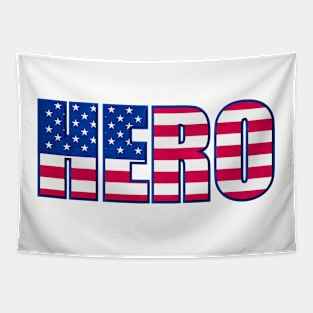 4th of July Independence Day American Hero Tapestry