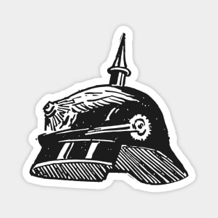 German Officers of The Guard Helmet Magnet