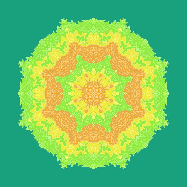 Citrus Mandala by Emberpixie