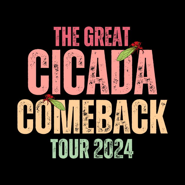 The Great Cicada Comeback Tour 2024 by Point Shop