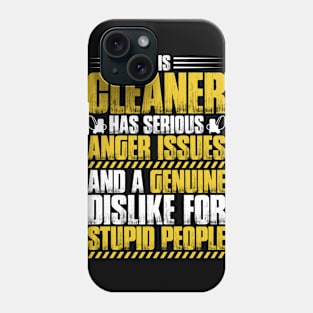 Cleaner Cleaning Operative Building Cleaner Phone Case