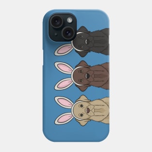 Labrador Bunnies Phone Case