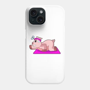 Pig Yoga Gymnastics Phone Case