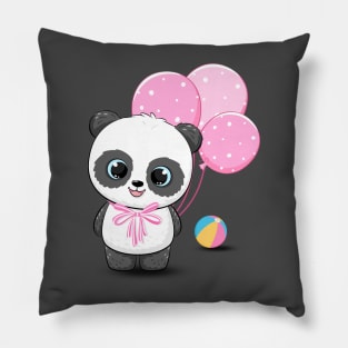 Cute Panda Pillow