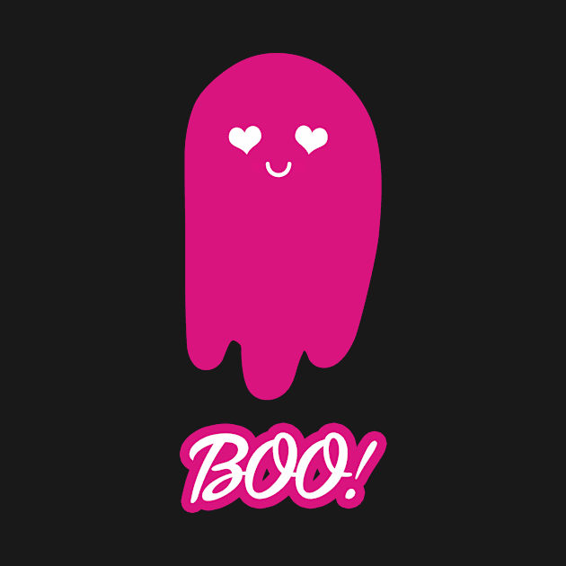 Pink Barbie Ghost boo by Lab Printopia