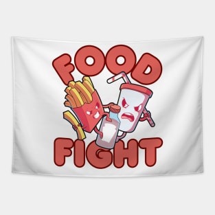 Food Fight Tapestry