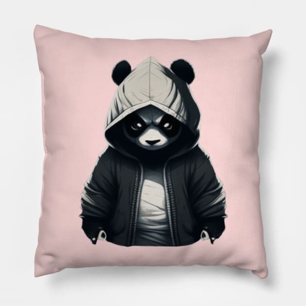 KungFu Panda With Hoddie Pillow by StyleSphere101