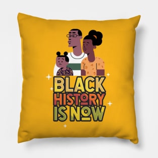 Black history month t-shirt Pillow