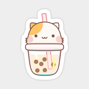 Muffin Boba Magnet