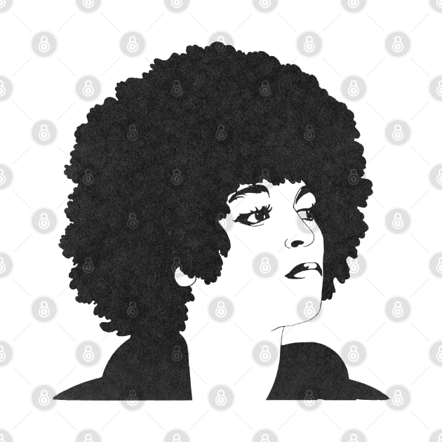 Angela Davis Freed By The People by BlueWaveTshirts