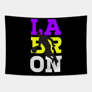 tees geek LABRON Basketball Tapestry