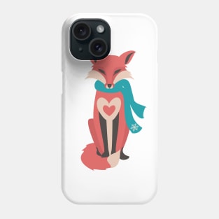 Winter Fox Phone Case