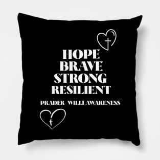 Prader-Willi Syndrome Awareness Pillow