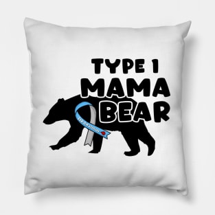 Type 1 Mama Bear Pillow