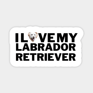 I love my labrador retriever Magnet