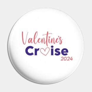 Valentine's Cruise 2024 Pin