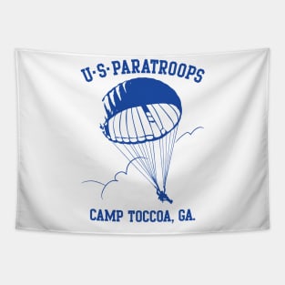 Mod.3 United States Paratroopers Camp Toccoa Tapestry