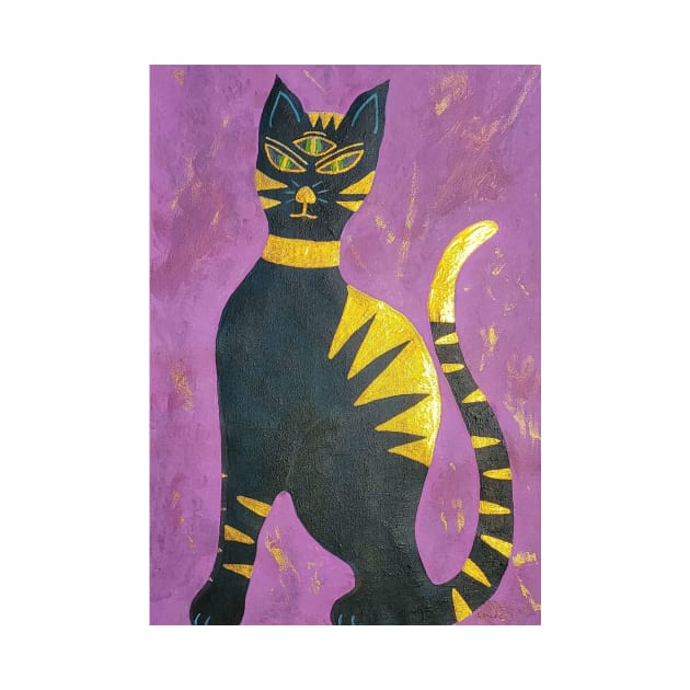 divine cat by Kunst und Kreatives