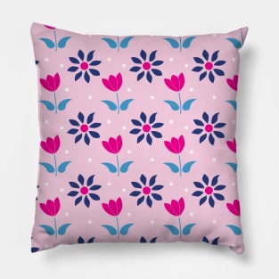 Floral Flower Pattern Pillow