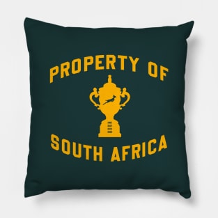 Springboks South Africa Rugby Champions Pillow