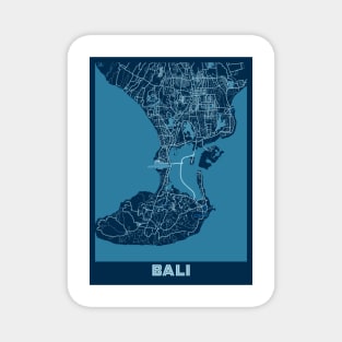 Bali - Indonesia Peace City Map Magnet