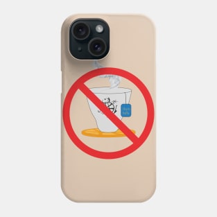 No tea for me Stephen Phone Case