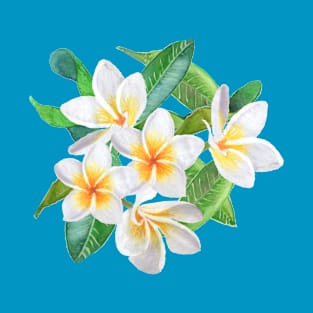 Frangipani - Sea Foam T-Shirt