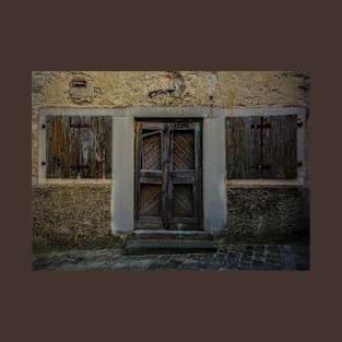 Door and Windows in Buzet, Croatia T-Shirt