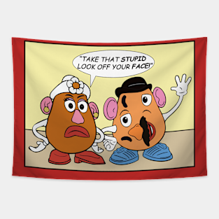 Potato Head Tapestries Teepublic - ms potato head roblox